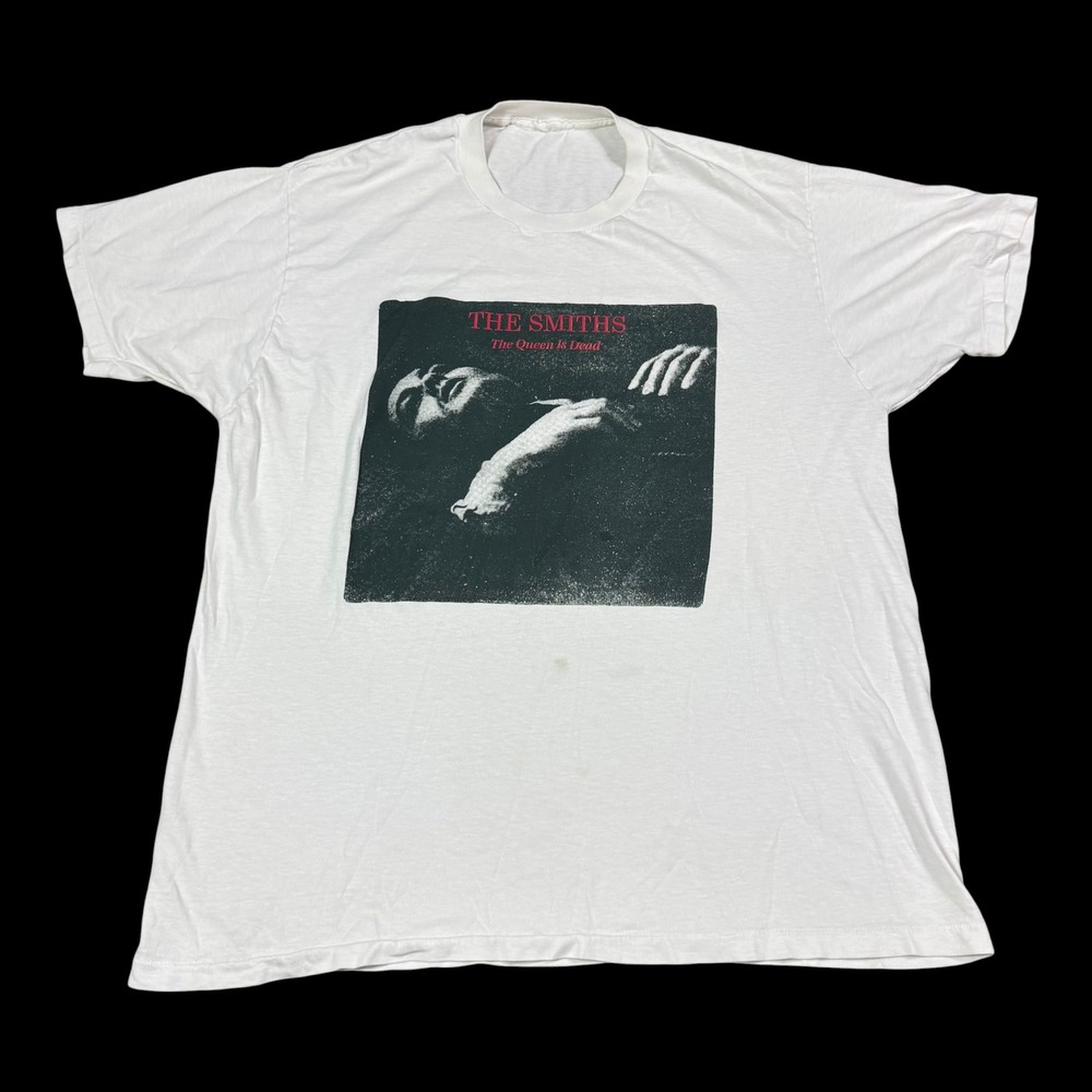Vintage The Smith The Queen is Dead Album Cover Single Stitch Shirt Men's L FLAW